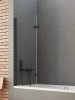 NEW TRENDY Parawan nawannowy New Soleo Black 100x140, dwuelementowy  P-0041/P-0042